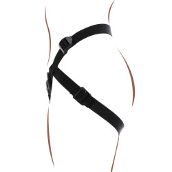 Get Real - Harnais En Dentelle  Strap-On Violet